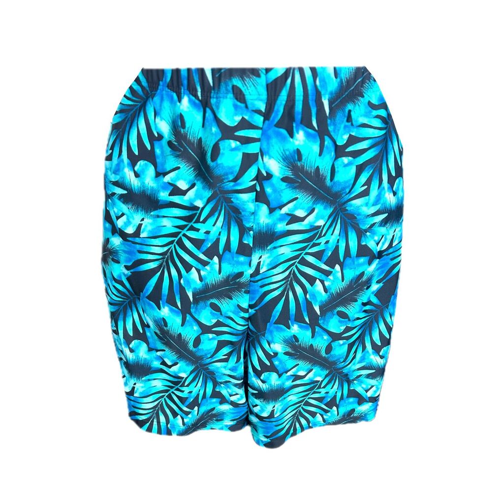 Blair Teal Tropical Bikini Shorts